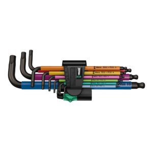 Zestaw kluczy trzpieniowych Wera 950/9 Hex-Plus Multicolour 1