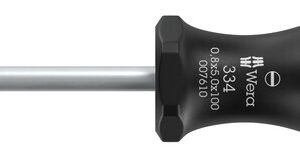 334 Wkrętak płaski, 0.8 x 5 x 100 mm 05007610001 WERA