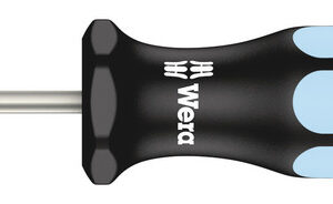 3355 PZ Wkrętak krzyżowy Pozidriv ze stali nierdzewnej, PZ 0 x 60 mm 05032030001 WERA