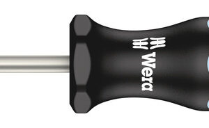 3355 PZ Wkrętak krzyżowy Pozidriv ze stali nierdzewnej, PZ 1 x 80 mm 05032031001 WERA