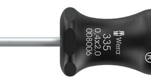 335 Wkrętak płaski, 0.4 x 2 x 60 mm 05008006001 WERA