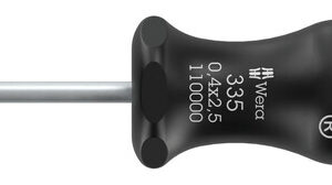 335 Wkrętak płaski, 0.4 x 2.5 x 60 mm 05110000001 WERA