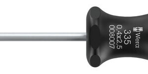 335 Wkrętak płaski, 0.4 x 2.5 x 75 mm 05008007001 WERA