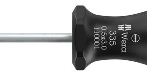 335 Wkrętak płaski, 0.5 x 3 x 80 mm 05110001001 WERA