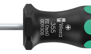355 PZ Wkrętak krzyżowy Pozidriv, PZ 0 x 60 mm 05009305001 WERA