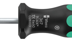 367 Wkrętak TORX® BO z otworem, TX 8 x 60 mm 05138258001 WERA