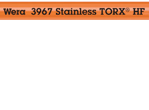 3967 SXL TORX® HF Klucz trzpieniowy TORX® Multicolour, z funkcją przytrzymywania, długi, ze stali nierdzewne, TX 30 x 195 mm 05022687001 WERA