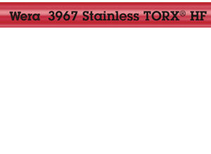 3967 SXL TORX® HF Klucz trzpieniowy TORX® Multicolour, z funkcją przytrzymywania, długi, ze stali nierdzewne, TX 40 x 224 mm 05022688001 WERA
