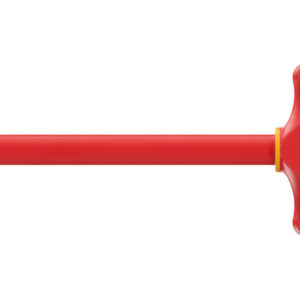 Wkrętak z adapterem do kluczy nasadowych 3/8", z rękojeścią poprzeczną, izolowany 410 i VDE B, 3/8" x 130 mm 05005120001 WERA