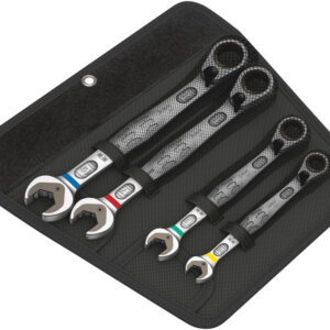 Zestaw kluczy płasko-oczkowych z grzechotką 6001 Joker Switch 4 Set 1, 4 części 05020090001 WERA