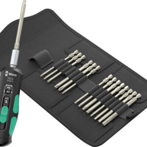 Wkrętak dynamometryczny Kraftform Safe-Torque Speed Universal 1 7515/16, 16 części 05075851001 WERA