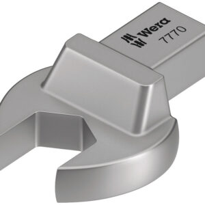 7770 Klucz płaski wtykowy, 9x12 mm, 9x12 x 16 x 42.7 mm 05078609001 WERA