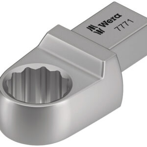 7771 Klucz oczkowy wtykowy, 9x12 mm, 9x12 x 16 x 47.3 mm 05078629001 WERA