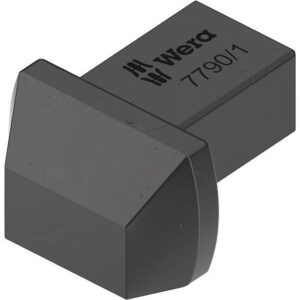 7790/1 Końcówka wtykowa do przyspawania narzędzi, 9x12 mm, 9x12 x 24 x 22 mm 05078720001 WERA