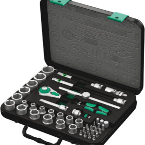 8100 SB 2 Grzechotka Zyklop Speed 3/8" w zestawie metrycznym, 43 części 05003594001 WERA