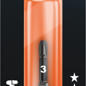 Bity 855/4 IMP DC Impaktor SB do wkrętów z wgłębieniem krzyżowym Pozidriv, na blistrze, PZ 3 x 50 mm 05073962001 WERA