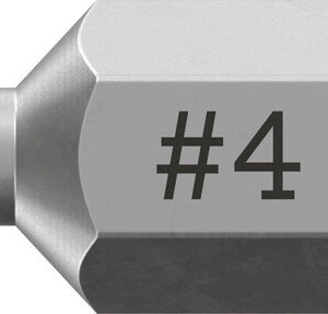 Bity 857/1 Z do wkrętów typu Spanner, 4 x 25 mm 05057150001 WERA