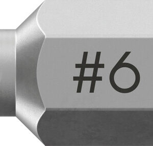 Bity 857/1 Z do wkrętów typu Spanner, 6 x 25 mm 05057151001 WERA