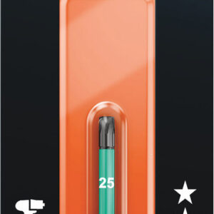Bity 867/4 IMP DC SB Impaktor do wkrętów z gniazdem TORX®, na blistrze, TX 25 x 50 mm 05073965001 WERA