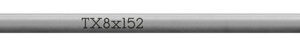 Bity 867/4 Z TORX® do wkrętów z gniazdem TORX®, TX 8 x 152 mm 05060195001 WERA