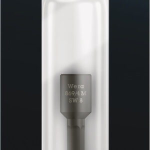 869/4 M SB Końcówka nasadowa z magnesem, na blistrze, 8 x 50 mm 05073503001 WERA