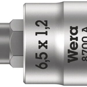 8700 A FL Klucz nasadowy Zyklop 1/4" o wkrętów z rowkiem, 1.2 x 6.5 x 28 mm 05003322001 WERA