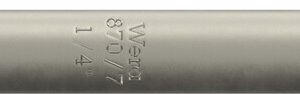 870/4 Adapter do kluczy nasadowych do maszyn, 1/4" x 100 mm 05050210001 WERA