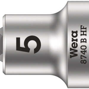 8740 B HF Klucz nasadowy Zyklop 3/8" do śrub z gniazdem sześciokątnym HF z funkcją przytrzymywania, 5 x 35 mm 05003033001 WERA