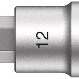 8740 C HF Klucz nasadowy Zyklop 1/2" do śrub z gniazdem sześciokątnym HF z funkcją przytrzymywania, 12 x 60 mm 05003826001 WERA