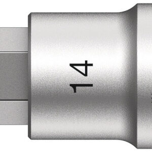 8740 C HF Klucz nasadowy Zyklop 1/2" do śrub z gniazdem sześciokątnym HF z funkcją przytrzymywania, 14 x 60 mm 05003827001 WERA