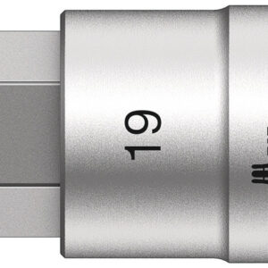 8740 C HF Klucz nasadowy Zyklop 1/2" do śrub z gniazdem sześciokątnym HF z funkcją przytrzymywania, 19 x 60 mm 05003829001 WERA
