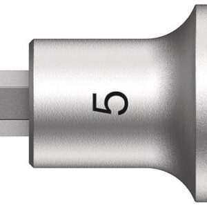 8740 C HF Klucz nasadowy Zyklop 1/2" do śrub z gniazdem sześciokątnym HF z funkcją przytrzymywania, 5 x 60 mm 05003821001 WERA
