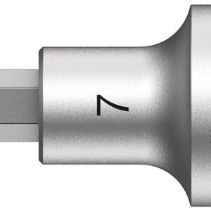 8740 C HF Klucz nasadowy Zyklop 1/2" do śrub z gniazdem sześciokątnym HF z funkcją przytrzymywania, 7 x 60 mm 05003823001 WERA