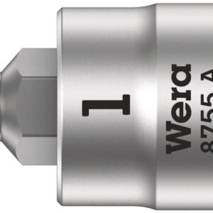 8755 A Klucz nasadowy Zyklop 1/4" Pozidriv, PZ 1 x 28 mm 05003353001 WERA