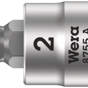 8755 A Klucz nasadowy Zyklop 1/4" Pozidriv, PZ 2 x 28 mm 05003354001 WERA