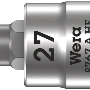 8767 A HF TORX® Klucz nasadowy Zyklop 1/4" TORX® HF z funkcją przytrzymywania, TX 27 x 28 mm 05003367001 WERA