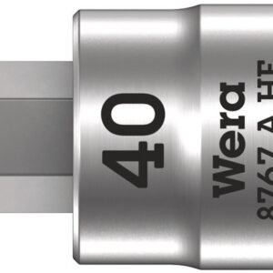 8767 A HF TORX® Klucz nasadowy Zyklop 1/4" TORX® HF z funkcją przytrzymywania, TX 40 x 28 mm 05003371001 WERA