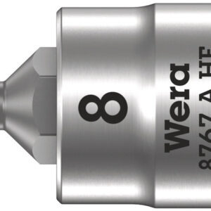 8767 A HF TORX® Klucz nasadowy Zyklop 1/4" TORX® HF z funkcją przytrzymywania, TX 8 x 28 mm 05003360001 WERA