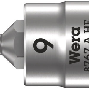 8767 A HF TORX® Klucz nasadowy Zyklop 1/4" TORX® HF z funkcją przytrzymywania, TX 9 x 28 mm 05003361001 WERA