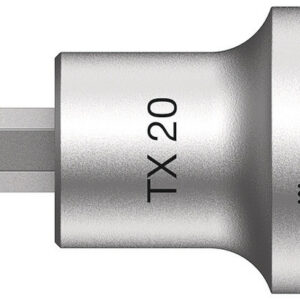 8767 C HF TORX® Klucz nasadowy Zyklop 1/2" TORX® HF z funkcją przytrzymywania, TX 20 x 60 mm 05003830001 WERA