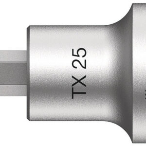 8767 C HF TORX® Klucz nasadowy Zyklop 1/2" TORX® HF z funkcją przytrzymywania, TX 25 x 60 mm 05003831001 WERA
