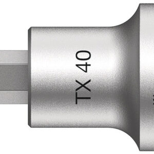 8767 C HF TORX® Klucz nasadowy Zyklop 1/2" TORX® HF z funkcją przytrzymywania, TX 40 x 60 mm 05003834001 WERA
