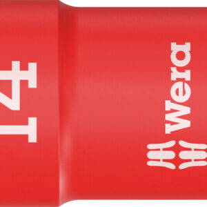 8790 B VDE Końcówka wymienna klucza nasadowego Zyklop, izolowana, 3/8", 14 x 46 mm 05004958001 WERA