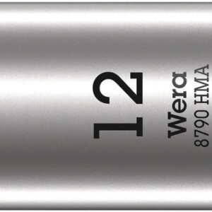 8790 HMA Deep Klucz nasadowy, ¼", 12 x 50 mm 05004509001 WERA
