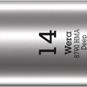 8790 HMA Deep Klucz nasadowy, ¼", 14 x 50 mm 05004511001 WERA