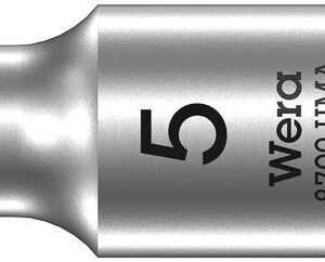 8790 HMA Deep Klucz nasadowy, ¼", 5 x 50 mm 05004501001 WERA