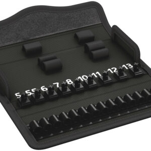 9419 Etui tekstylnym 8100 SA Zyklop Metal Switch, bez wyposażenia, 180 x 74 x 37 mm 05136468001 WERA