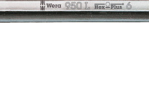 950 L Klucz trzpieniowy długi, chromowany, metryczny, 12 x 250 mm 05021645001 WERA