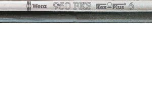 950 PKS Klucz trzpieniowy krótki z końcówką kulistąą, chromowany, metryczny, 10 x 125 mm 05133158001 WERA