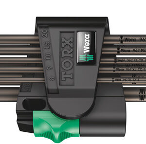 967/9 TX XL 1 Zestaw kluczy trzpieniowych TORX®, długich, 9 części 05024460001 WERA